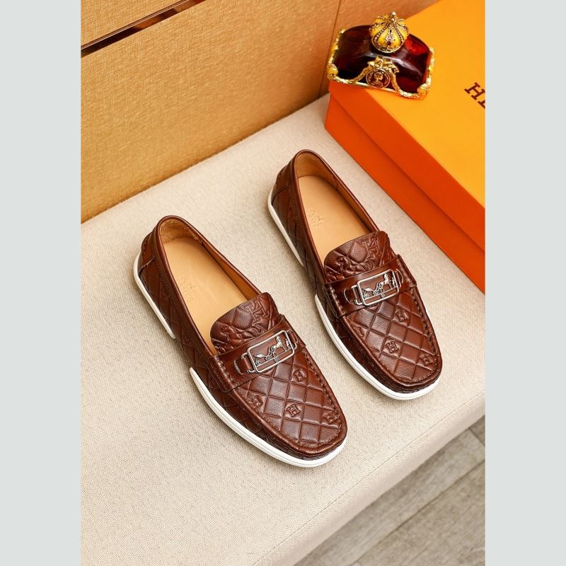 H**mes leather shoes